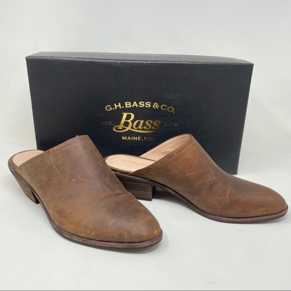 G.H. Bass & Co. Shoes - HP💝G.H.Bass Nikki Tan Leather Booties sz 7